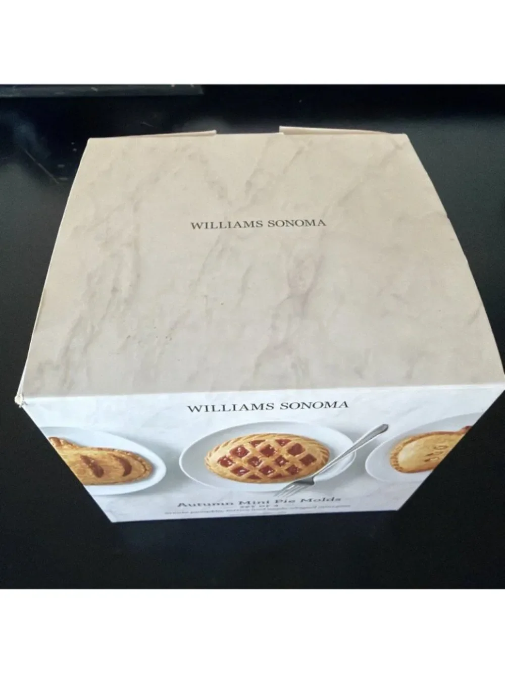 Set 3:Williams Sonoma Autumn Mini Pocket / Hand Pie Molds-Apple, Acorn, Pumpkin